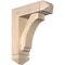 Ekena Millwork Imperial Arts and Crafts Smooth Bracket w/ Offset Brace, Douglas Fir, 5 1/2"W x 16"D x 20"H BKT0604X16X20IMP03SDF - alternate 1